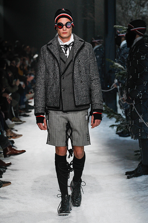 Runway look from Moncler autumn/winter 2017